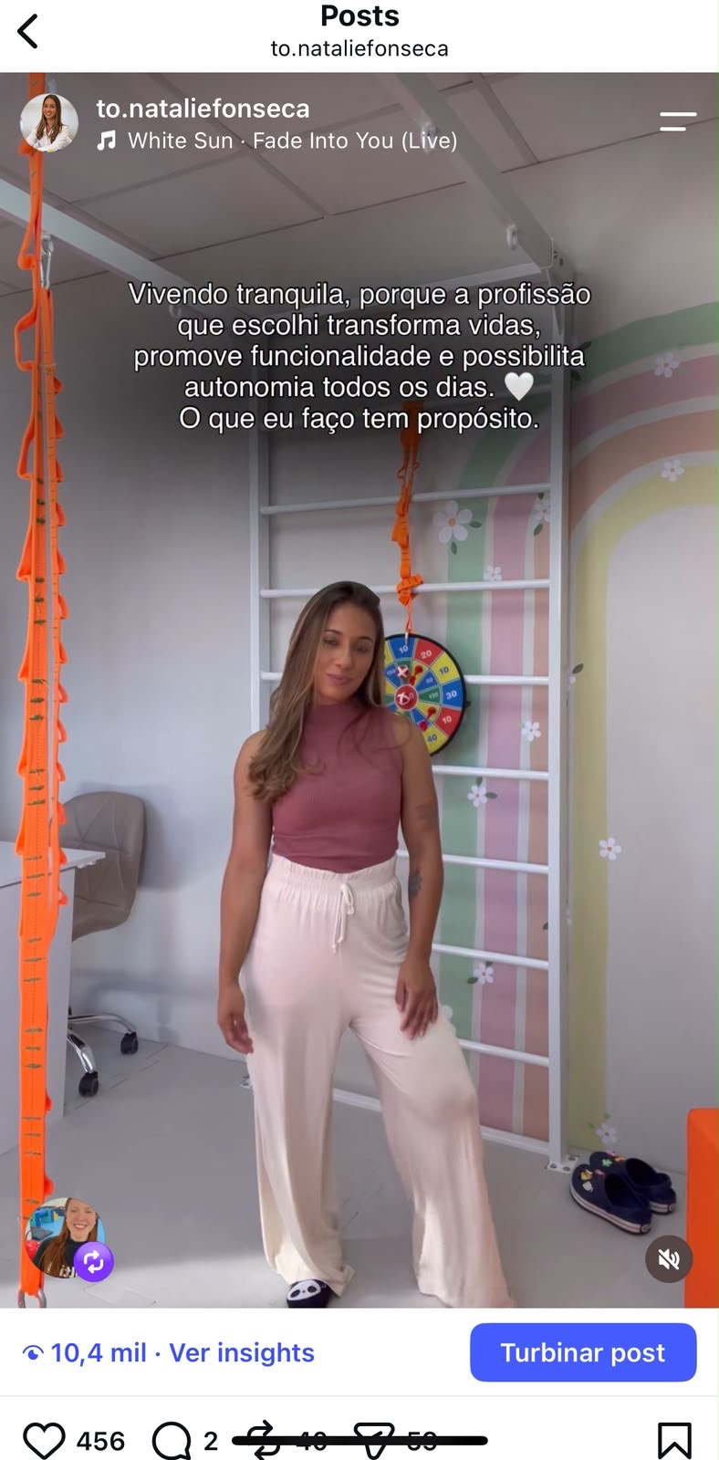 Reel com alto alcance